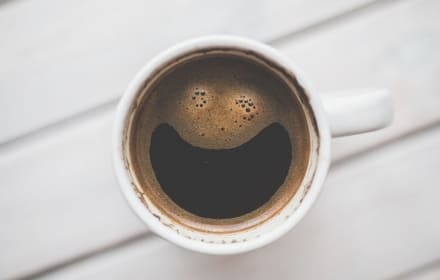 メニューのブレンドコーヒー